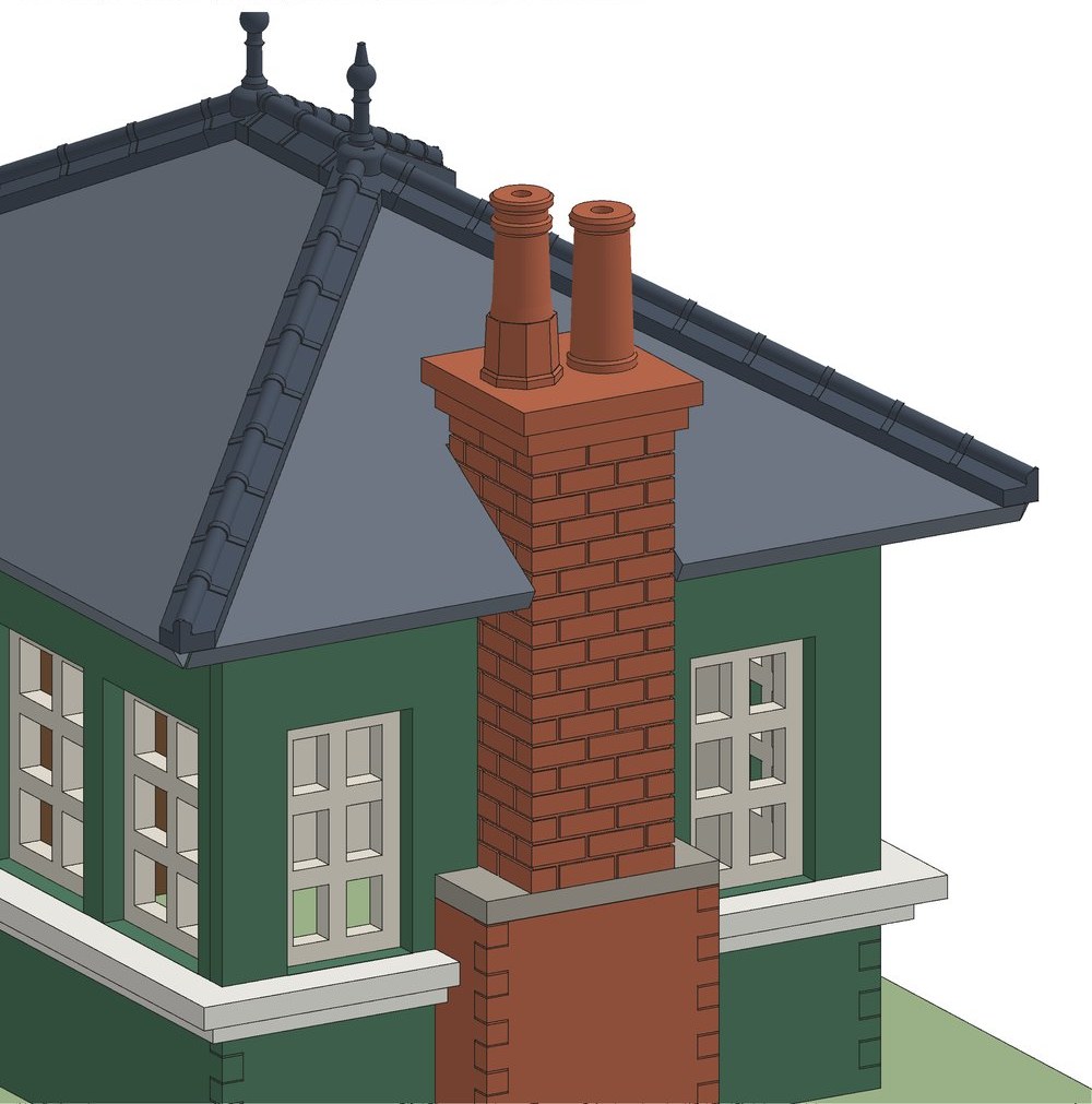 Chimney end